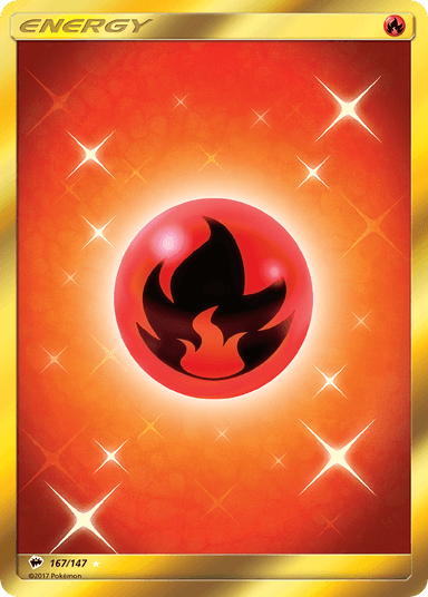 Carta Fire Energy 167/147 do set Burning Shadows — Pokémon TCG | Bynx