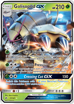 Golisopod-GX 17 — Burning Shadows