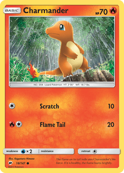 Charmander 18 — Burning Shadows