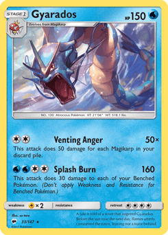 Gyarados 33 — Burning Shadows