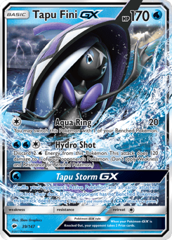 Tapu Fini-GX 39 — Burning Shadows
