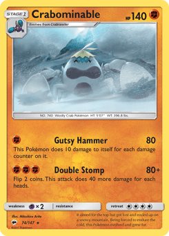Crabominable 74 — Burning Shadows