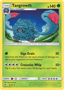 Tangrowth 8 — Burning Shadows
