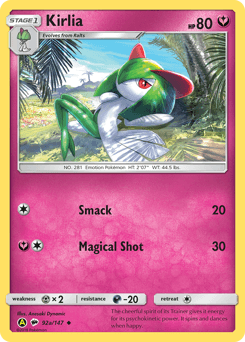 Kirlia 92a — Burning Shadows