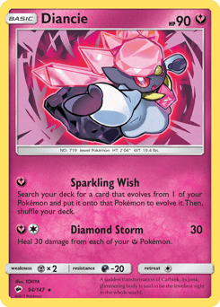 Diancie 94 — Burning Shadows
