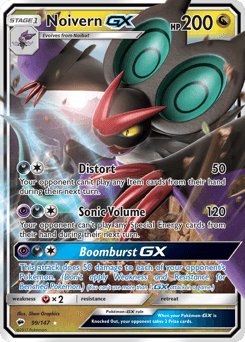 Noivern-GX 99 — Burning Shadows