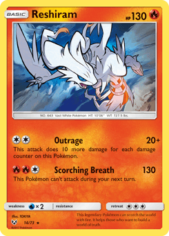 Reshiram 14 — Shining Legends