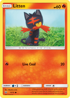Litten 15 — Shining Legends