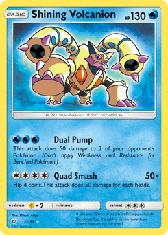 Shining Volcanion 27 — Shining Legends