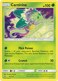 Carnivine 6 — Shining Legends