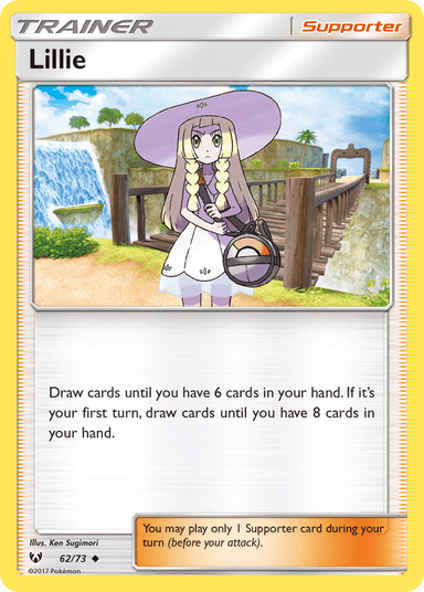 Carta Lillie 62/73 do set Shining Legends — Pokémon TCG | Bynx