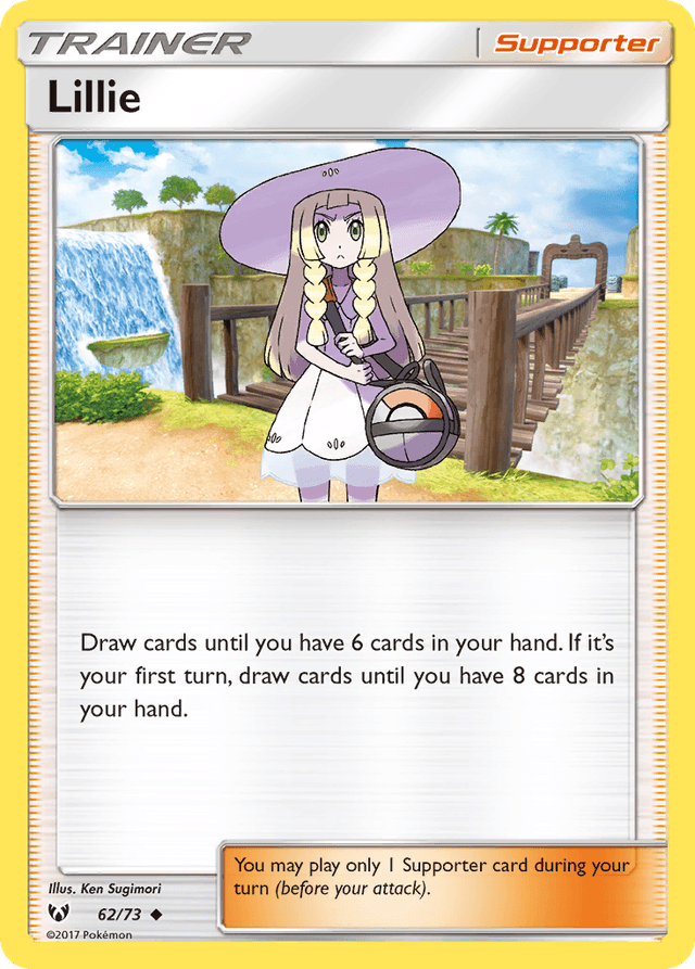 Carta Lillie 62/73 do set Shining Legends — Pokémon TCG | Bynx