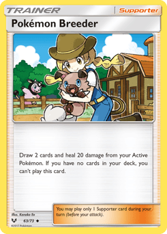 Pokémon Breeder 63/73 — Lendas Luminescentes