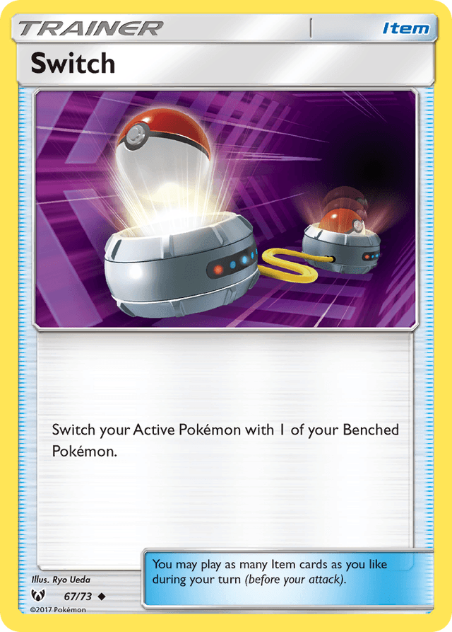 Carta Switch 67/73 do set Shining Legends — Pokémon TCG | Bynx
