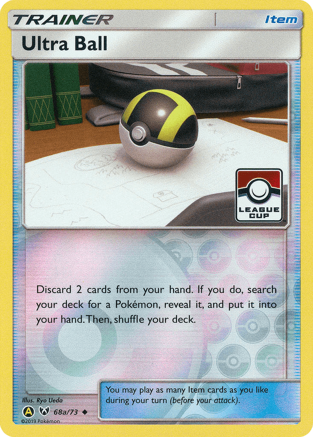 Carta Ultra Ball 68a/73 do set Shining Legends — Pokémon TCG | Bynx