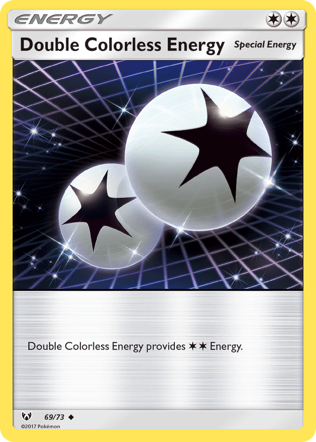 Carta Double Colorless Energy 69/73 do set Shining Legends — Pokémon TCG | Bynx