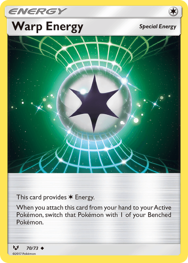 Carta Warp Energy 70/73 do set Shining Legends — Pokémon TCG | Bynx