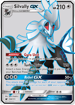 Silvally-GX 108 — Crimson Invasion