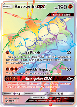 Buzzwole-GX 115 — Crimson Invasion