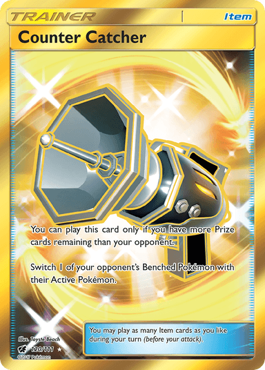Carta Counter Catcher 120/111 do set Crimson Invasion — Pokémon TCG | Bynx