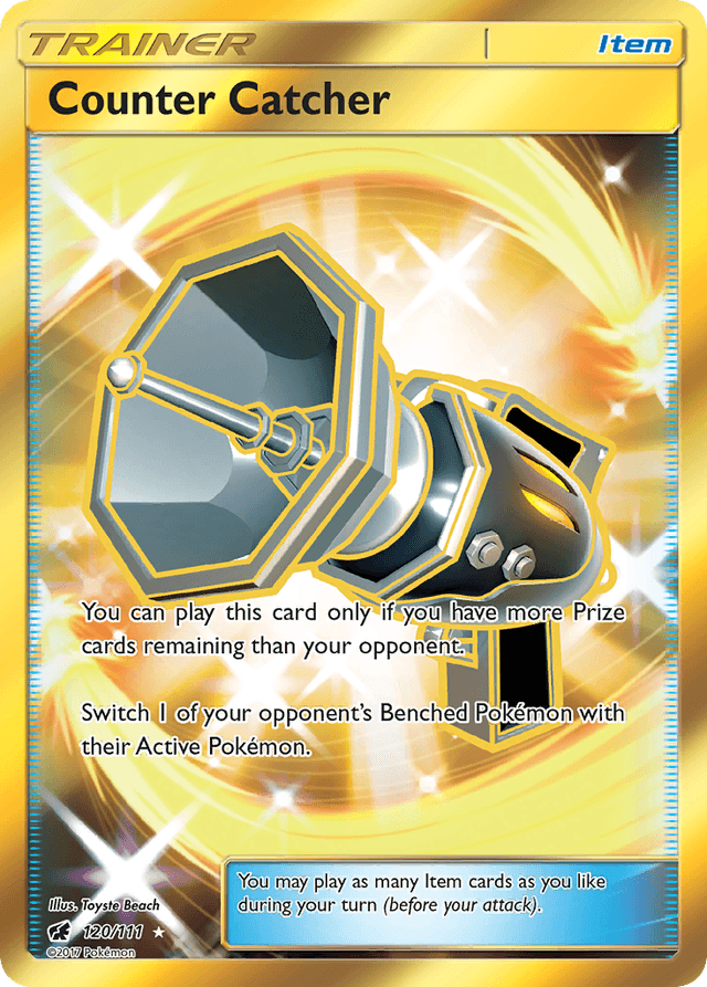 Carta Counter Catcher 120/111 do set Crimson Invasion — Pokémon TCG | Bynx