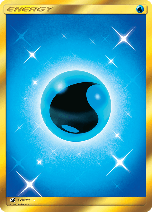 Carta Water Energy 124/111 do set Crimson Invasion — Pokémon TCG | Bynx