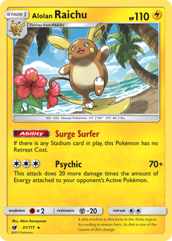 Alolan Raichu 31 — Crimson Invasion
