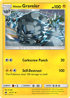 Alolan Graveler 33 — Crimson Invasion