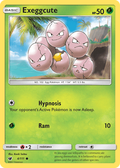 Exeggcute 4 — Crimson Invasion