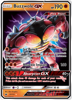 Buzzwole-GX 57 — Crimson Invasion