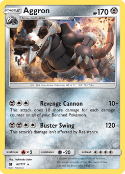 Aggron 67 — Crimson Invasion