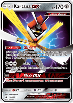 Kartana-GX 70 — Crimson Invasion