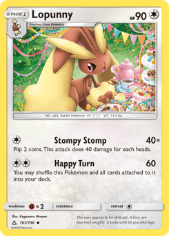 Lopunny 107 — Ultra Prism