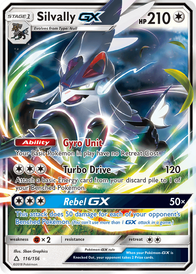 Carta Silvally-GX 116/156 do set Ultra Prism — Pokémon TCG | Bynx