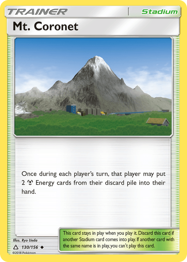 Carta Mt. Coronet 130/156 do set Ultra Prism — Pokémon TCG | Bynx
