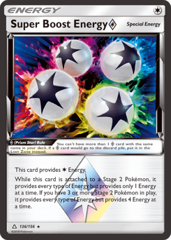 Super Boost Energy ◇ 136/156 — Ultra Prisma