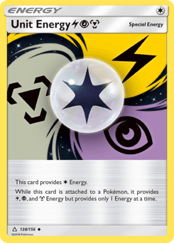 Unit Energy LightningPsychicMetal 138/156 — Ultra Prisma