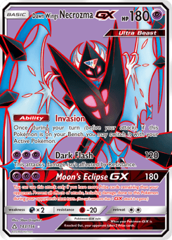 Dawn Wings Necrozma-GX 143 — Ultra Prism