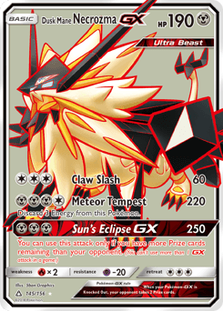 Dusk Mane Necrozma-GX 145 — Ultra Prism