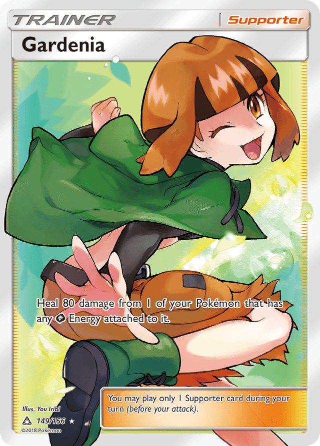 Carta Gardenia 149/156 do set Ultra Prism — Pokémon TCG | Bynx