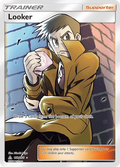 Carta Looker 152/156 do set Ultra Prism — Pokémon TCG | Bynx
