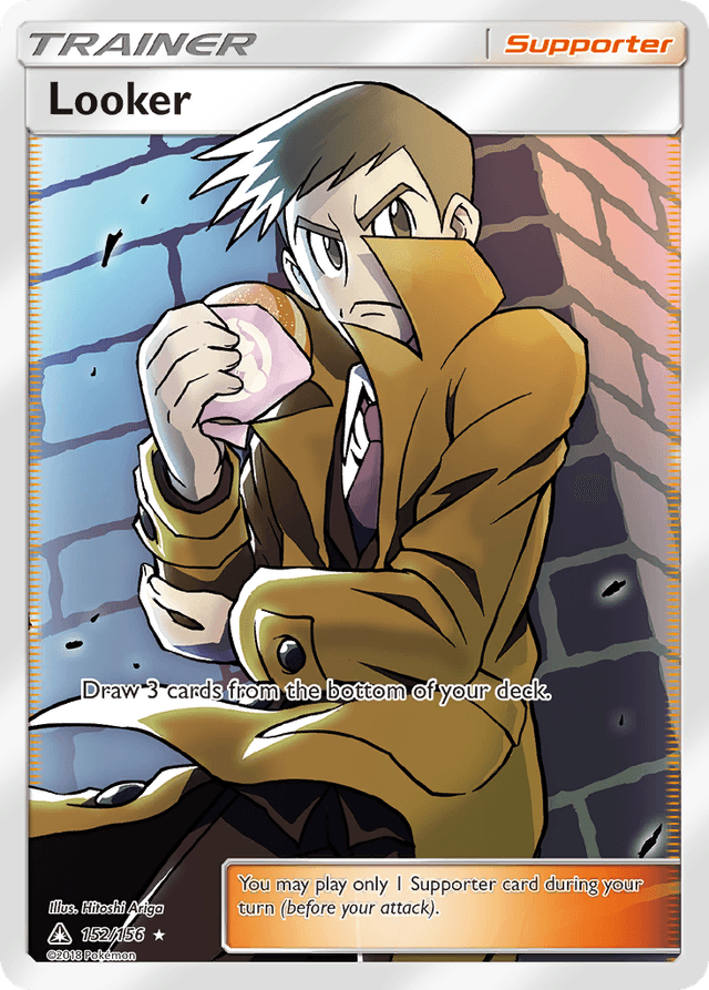 Carta Looker 152/156 do set Ultra Prism — Pokémon TCG | Bynx