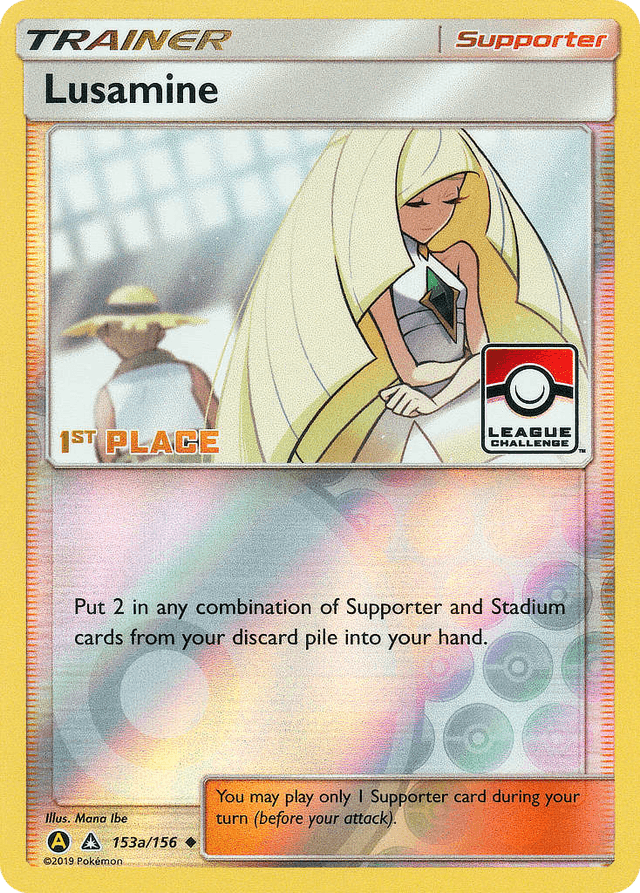 Carta Lusamine 153a/156 do set Ultra Prism — Pokémon TCG | Bynx