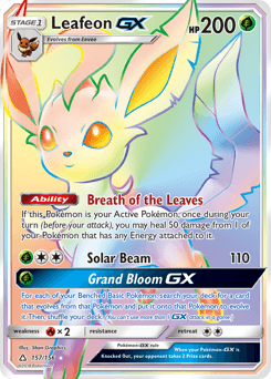 Leafeon-GX 157 — Ultra Prism