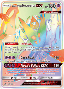 Dawn Wings Necrozma-GX 161 — Ultra Prism