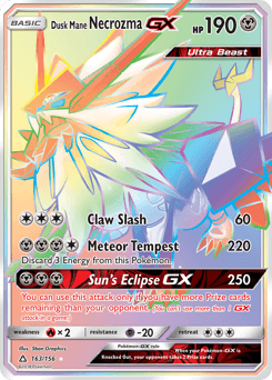 Dusk Mane Necrozma-GX 163 — Ultra Prism