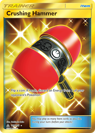 Carta Crushing Hammer 166/156 do set Ultra Prism — Pokémon TCG | Bynx