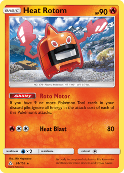 Heat Rotom 24 — Ultra Prism