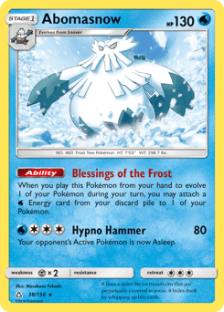 Abomasnow 38 — Ultra Prism