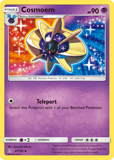 Carta Cosmoem 61/156 do set Ultra Prism — Pokémon TCG | Bynx